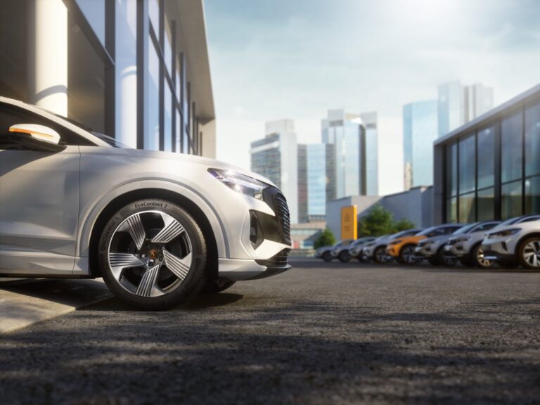 Continental EcoContact 7 anpassat för Renault elbilar: Rolling Resistance 35% lägre än EU-märkningens A-Rating, 30 km extra räckvidd